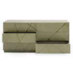 Nixa - Modern Wide Birch + Brushed Bronze Dresser by VIG Furniture - View 4