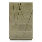 Nixa - Modern Wide Birch + Brushed Bronze Chest by VIG Furniture - View 1