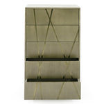 Nixa - Modern Wide Birch + Brushed Bronze Chest by VIG Furniture - View 4