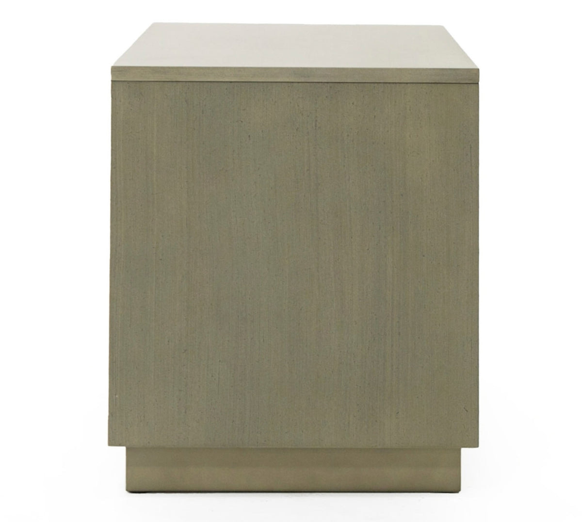 Nixa - Modern Wide Birch + Brushed Bronze Nightstand by VIG Furniture - View 7