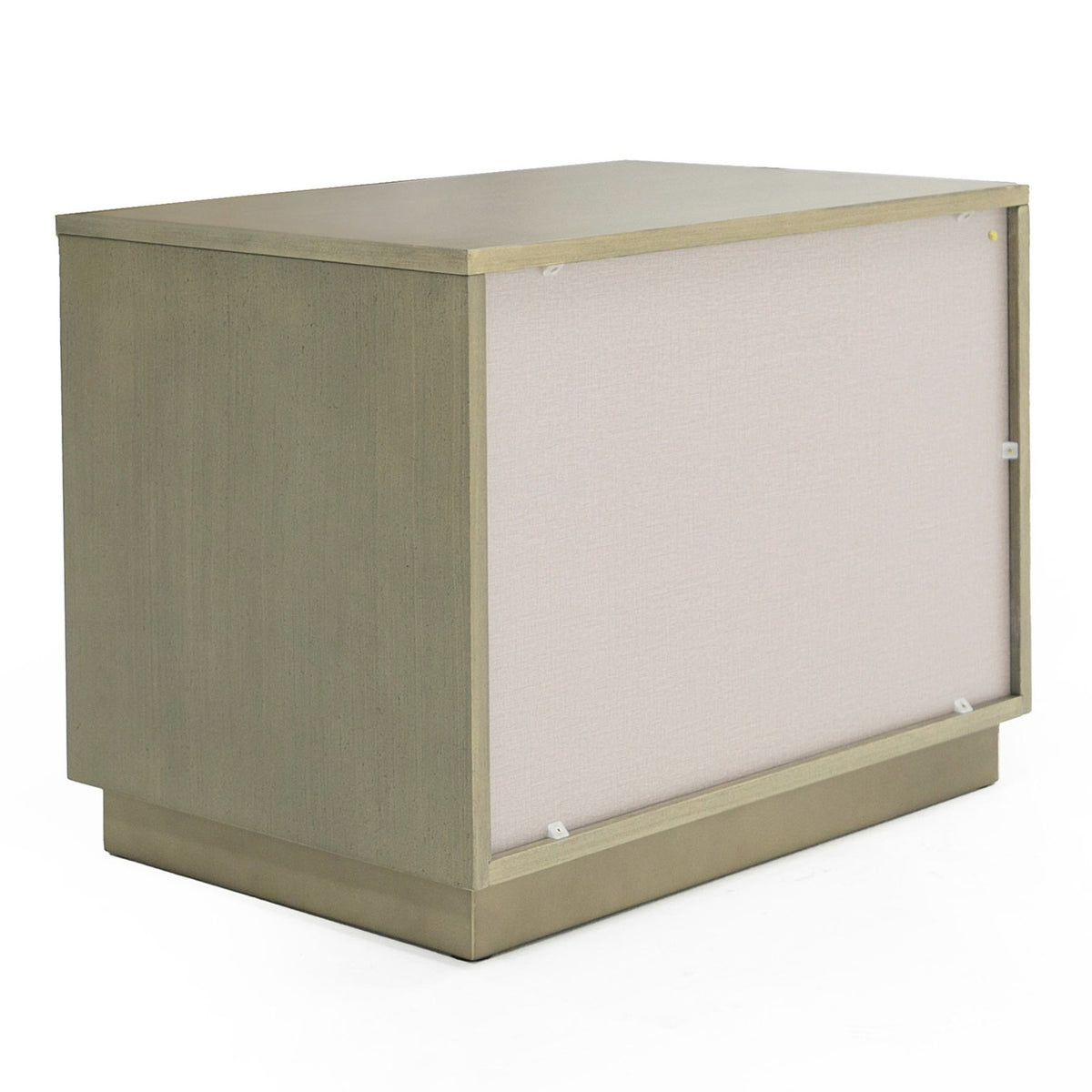Nixa - Modern Wide Birch + Brushed Bronze Nightstand by VIG Furniture - View 9