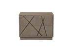 Nixa - Modern Beige Velvet + Brushed Bronze + Birch Bed + Nightstands-eastern by VIG Furniture - View 7