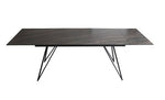 Bobby - Modern Black Ceramic Extendable Dining Table by VIG Furniture - View 8