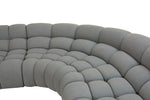 Yolonda - Modern Light Grey Curved Sectional Sofa by VIG Furniture - View 9
