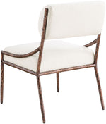 Bastille - Upholstered Dining Side Chair (Set of 2) - Bronze Frame