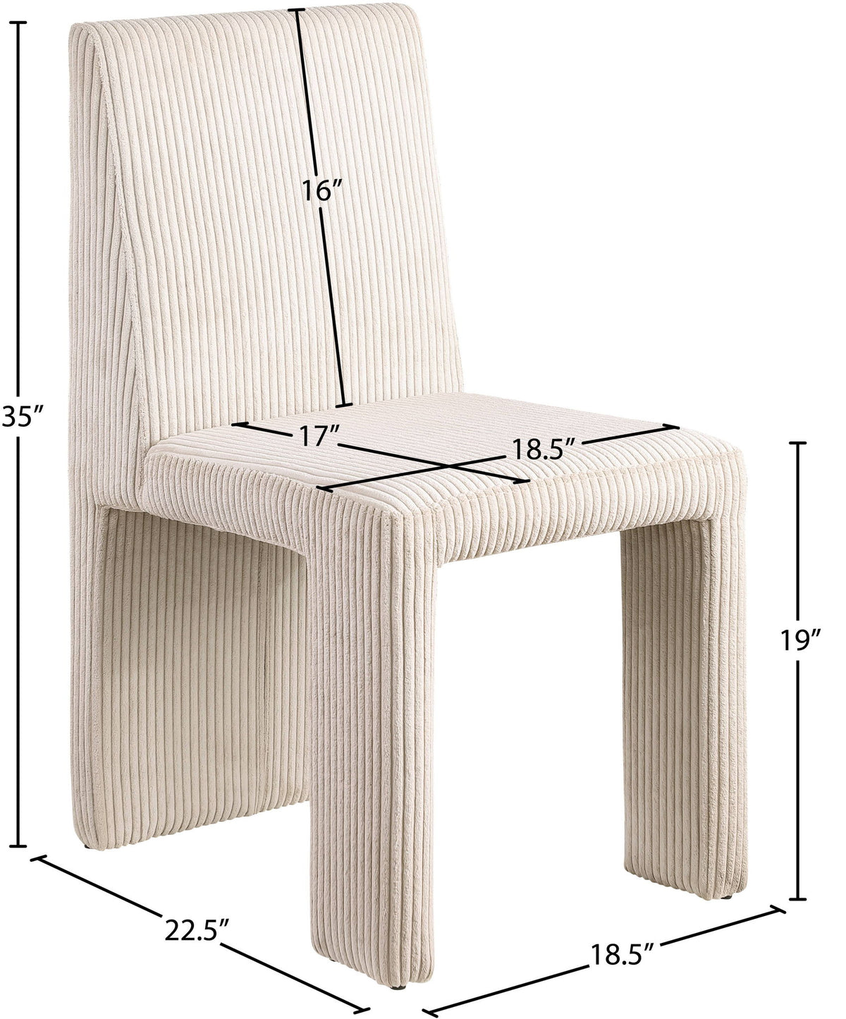 Benson - Microsuede Dining Chair (Set of 2)
