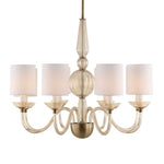 Palazzo - 8 Light Chandelier - Brass / Yellow