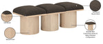 Pavilion - 3 Piece Modular Bench With Natural Base