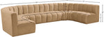 Arc - Velvet Modular U-Shaped Sectional