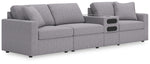 Modmax - Straight Sectional - Granite