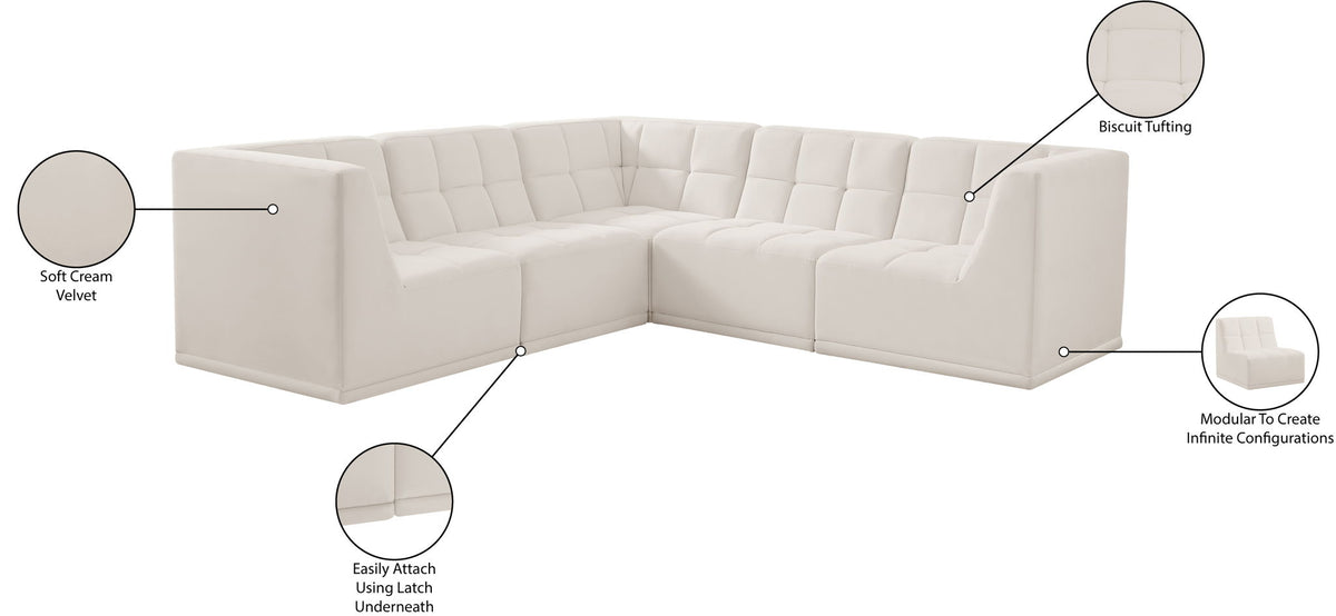 Relax - 5 Piece Modular Sectional