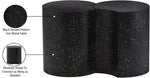 Dimple - 2 Piece Modular End Table - Terazzo Finish