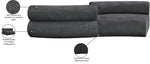 Bale - 2 Piece Curved Modular Sofa