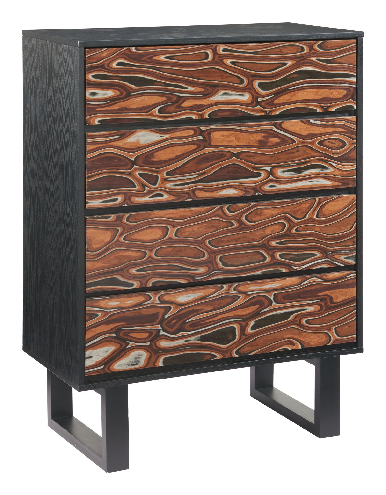 Aremi - Chest - Brown / Black