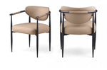 Virella - faux Leather Upholstered Dining Chair (Set of 2) - Black Base