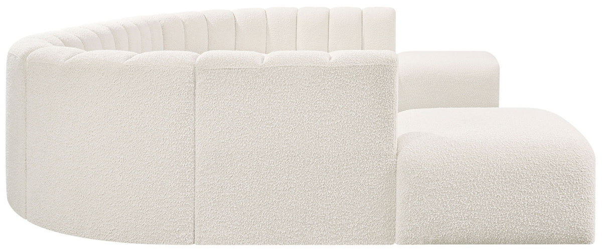 Arc - Boucle Fabric Modular Sectional
