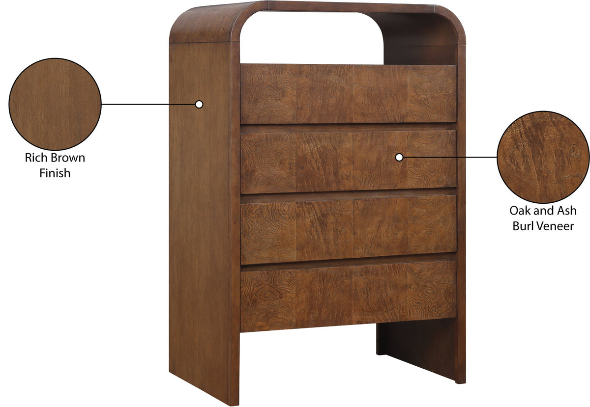 Giada - Solid Wood And Veneer Chest
