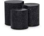 Dimple - 20" 3 Piece Modular End Table - Terazzo Finish