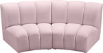 Infinity - 2 Piece Velvet Modular Sectional