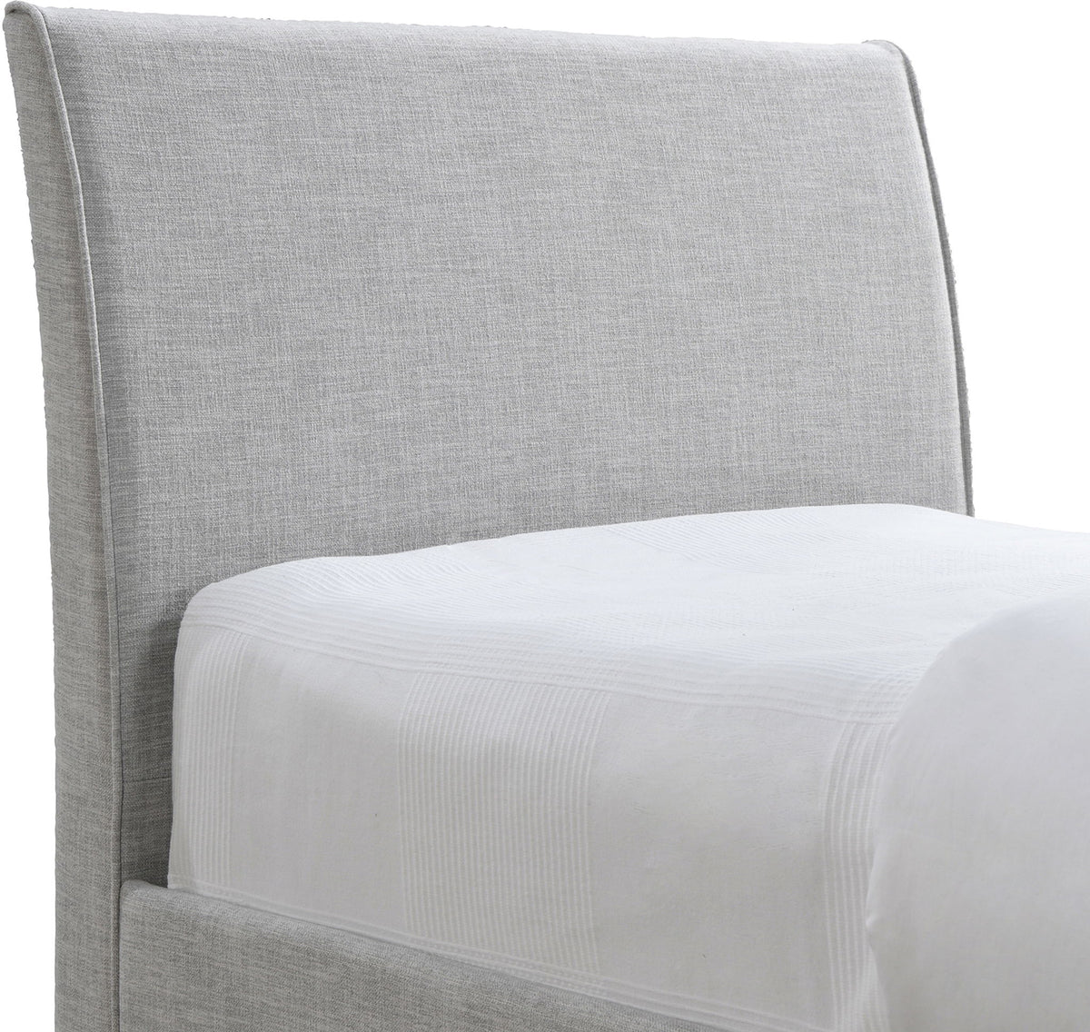 Myles - Linen Twin Trundle Bed