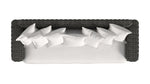 Cabo - Sofa - Dark Gray / White