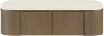 Velden - Upholstered Storage Bench With Stained Brown Base