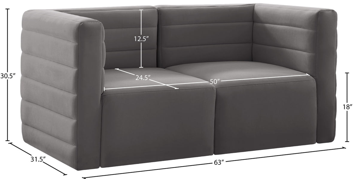 Quincy - Modular 2 Seat Sofa