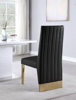 Porsha - Dining Chair (Set of 2) - Gold Base