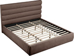 Adam - Chenille Fabric Bed With 52" Headboard