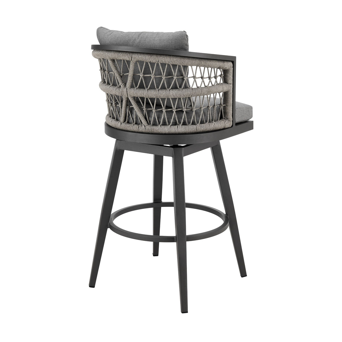 Zella - Outdoor Patio Swivel Counter Stool Set