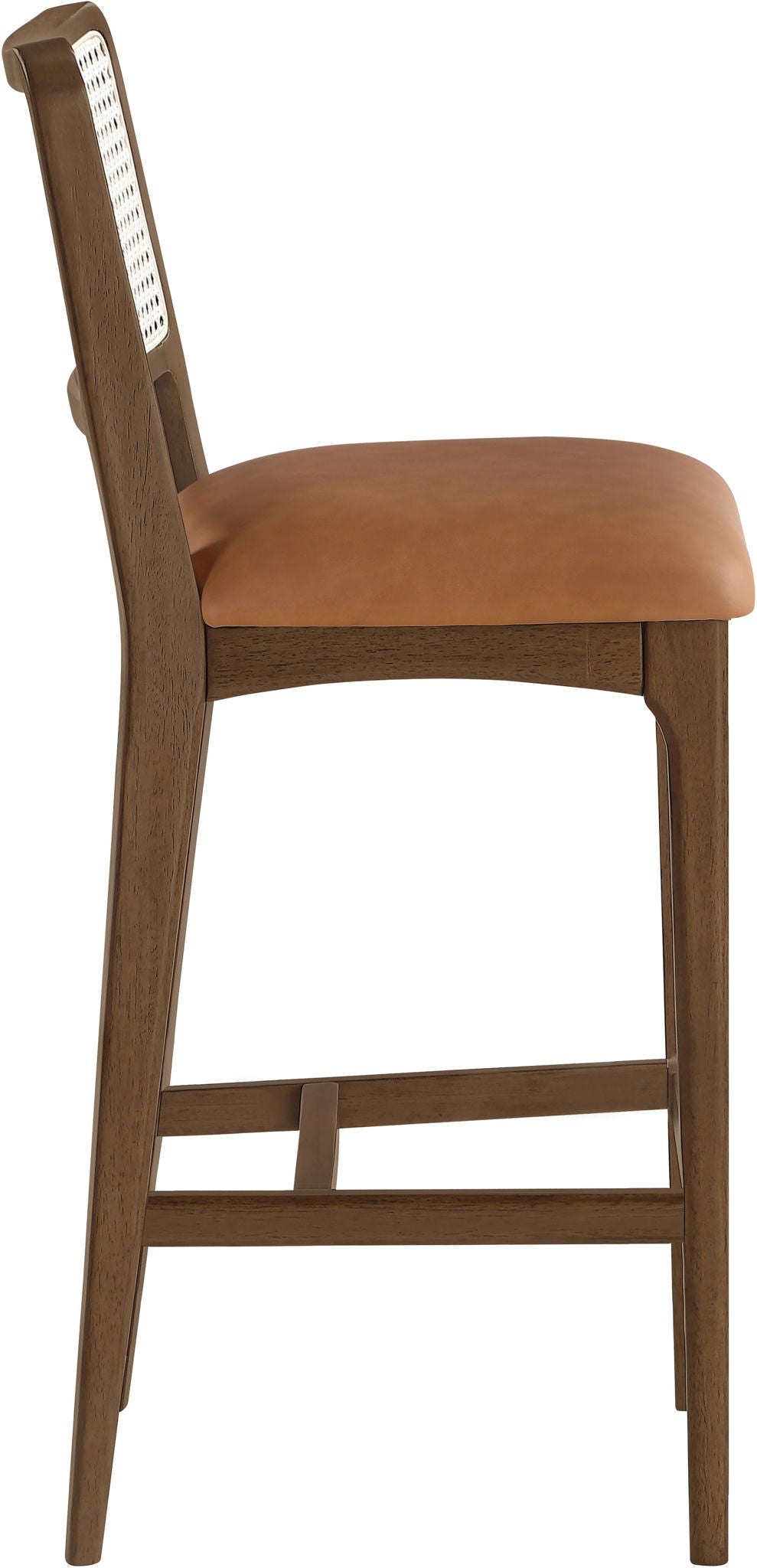 Atrium - Upholstered Bar Stool (Set of 2) - Brushed Brown Frame
