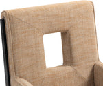 Gwendolyn - Dining Arm Chair With Black Frame