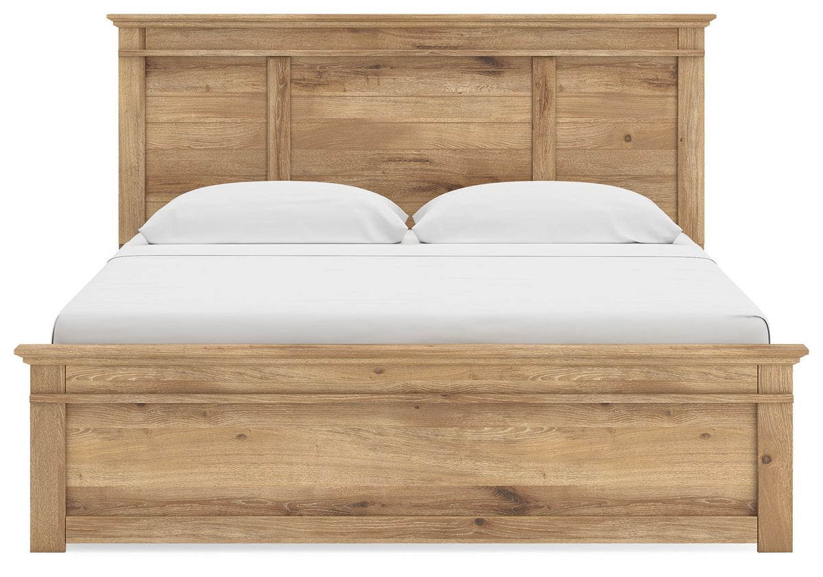 Makidern - Panel Storage Bed