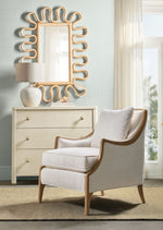 Archives - Raffia Three-Drawer Chest - Beige
