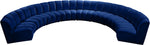 Infinity - 8 Piece Velvet Modular Sectional