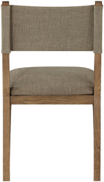 Avon - Linen Textured Performance Fabric Dining Side Chair (Set of 2)