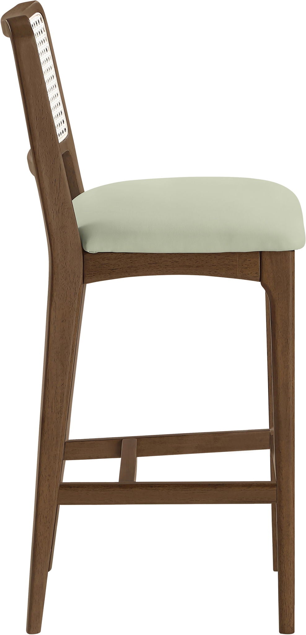 Atrium - Upholstered Bar Stool (Set of 2) - Brushed Brown Frame