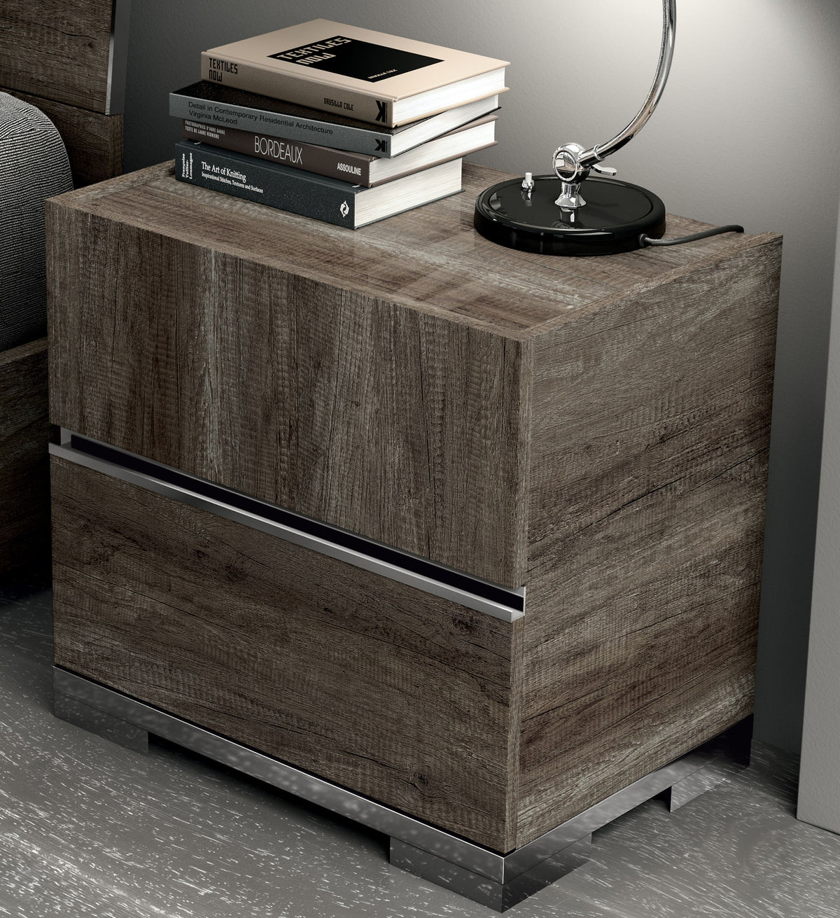 Kamea - Nightstand - Dark Brown