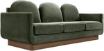 Diviento - Velvet Performance Fabric Upholstered Sofa