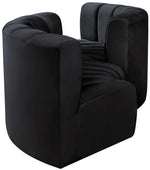 Arc - Velvet 4 Piece Curved Modular Sofa
