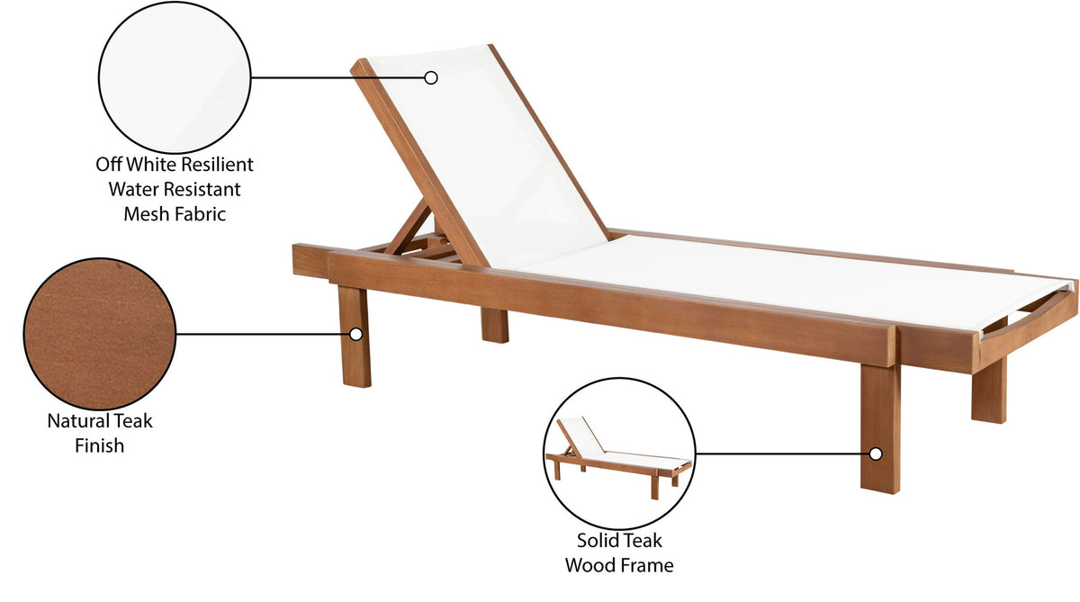 Tulum - Water Resistant Outdoor Patio Lounger