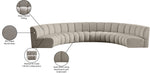 Infinity - 6 Piece Boucle Modular Sectional