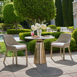 Midsummer - Indoor-Outdoor Bistro Table - Brass