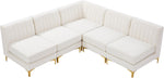 Alina - 5 Piece Armless Sectional