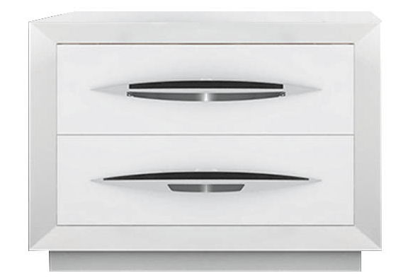 Carmen - Nightstand Low - White