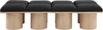 Pavilion - 8 Piece Modular Bench With Natural Base