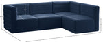 Quincy - 4 Piece Modular Sectional