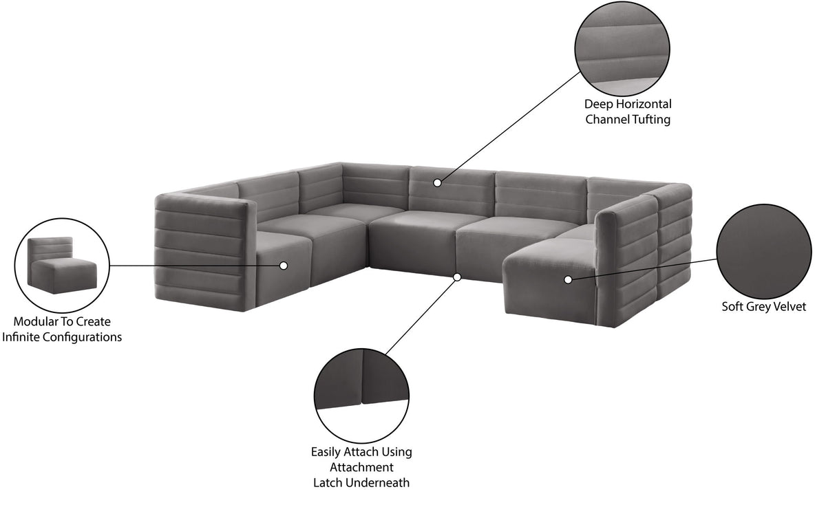 Quincy - 7 Piece Modular Sectional
