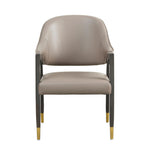 Manhattan Collette - Wood Upholstered Armchair