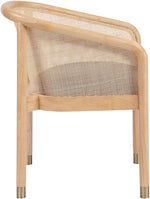 Sylvan - Vegan Leather Dining Chair (Set of 2) - Natural Frame